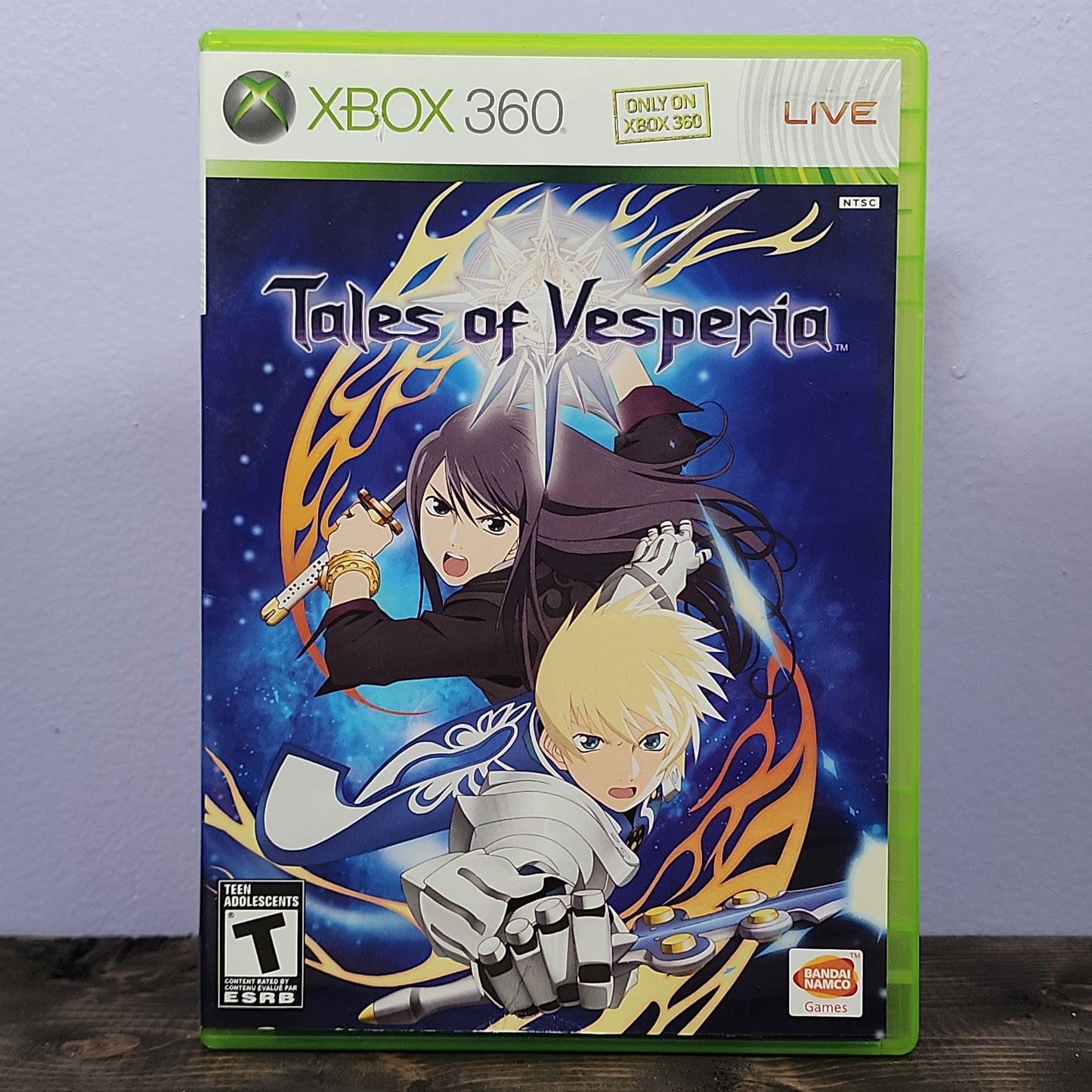 Xbox 360 - Tales of Vesperia Retrograde Collectibles Adventure, Bandai Namco, CIB, Fantasy, JRPG, RPG, Singleplayer, T Rated, Tales of Series, Xbox 360 Preowned Video Game 