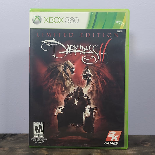Xbox 360 - The Darkness II [Limited Edition] Retrograde Collectibles 2K Games, Action, CIB, Co-op, Dark, First Person Shooter, Gore, M Rated, Shotoer, Xbox 360 Preowned Video Game 