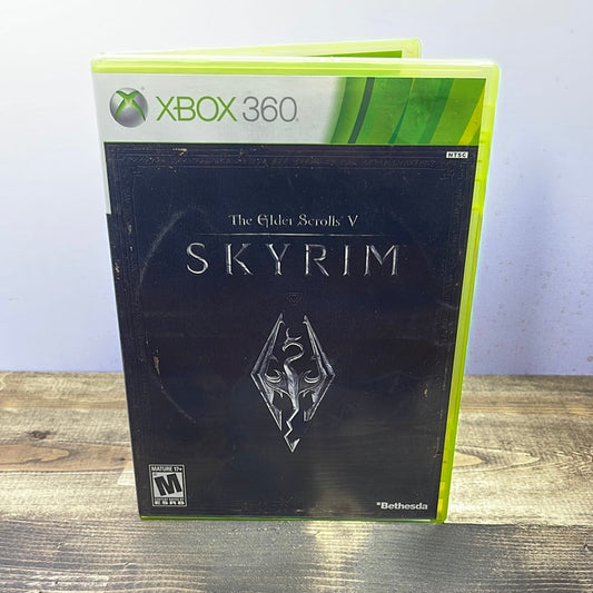Xbox 360 - The Elder Scrolls V: Skyrim Retrograde Collectibles Adventure, Bethesda, CIB, M Rated, Open World, Rimming, RPG, Singleplayer, The Elder Scrolls Series, Preowned Video Game 