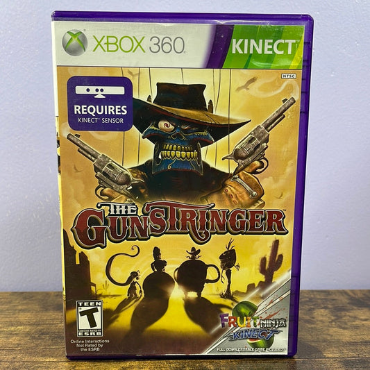 Xbox 360 - The Gunstringer Retrograde Collectibles CIB, Gunstringer, Kinect, Microsoft, Shooter, T Rated, Xbox, Xbox 360 Preowned Video Game 