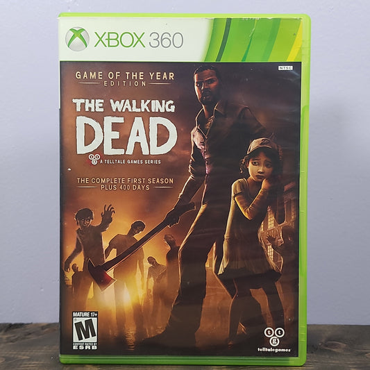 Xbox 360 - The Walking Dead [Game of the Year] Retrograde Collectibles Adventure, Apocalypse, CIB, M Rated, Point-and-Click, Telltale Games, The Walking Dead, TTG, Zombies Preowned Video Game 