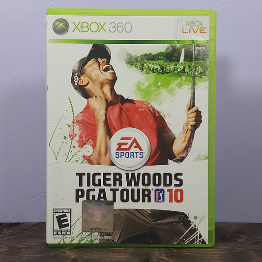 Xbox 360 - Tiger Woods PGA Tour 10 Retrograde Collectibles CIB, E Rated, EA Games, EA Sports, Golf, PGA Tour, Simulation, Sports, Tiger Woods, Xbox, Xbox 360 Preowned Video Game 