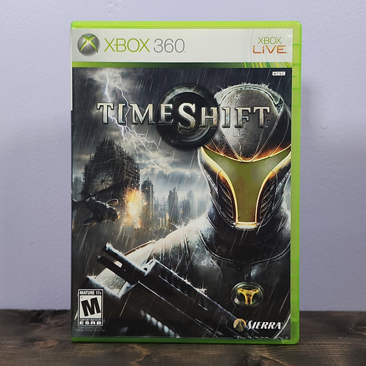 Xbox 360 - Timeshift Retrograde Collectibles Action, Activision, CIB, First Person Shooter, M Rated, Saber Interactive, Sci-Fi, Xbox 360 Preowned Video Game