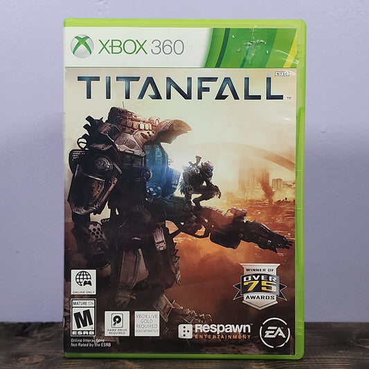 Xbox 360 - Titanfall Retrograde Collectibles Action, CIB, EA, First Person Shooter, FPS, Mech, Mecha, Respawn, Respawn Entertainment, Titanfall,  Preowned Video Game 