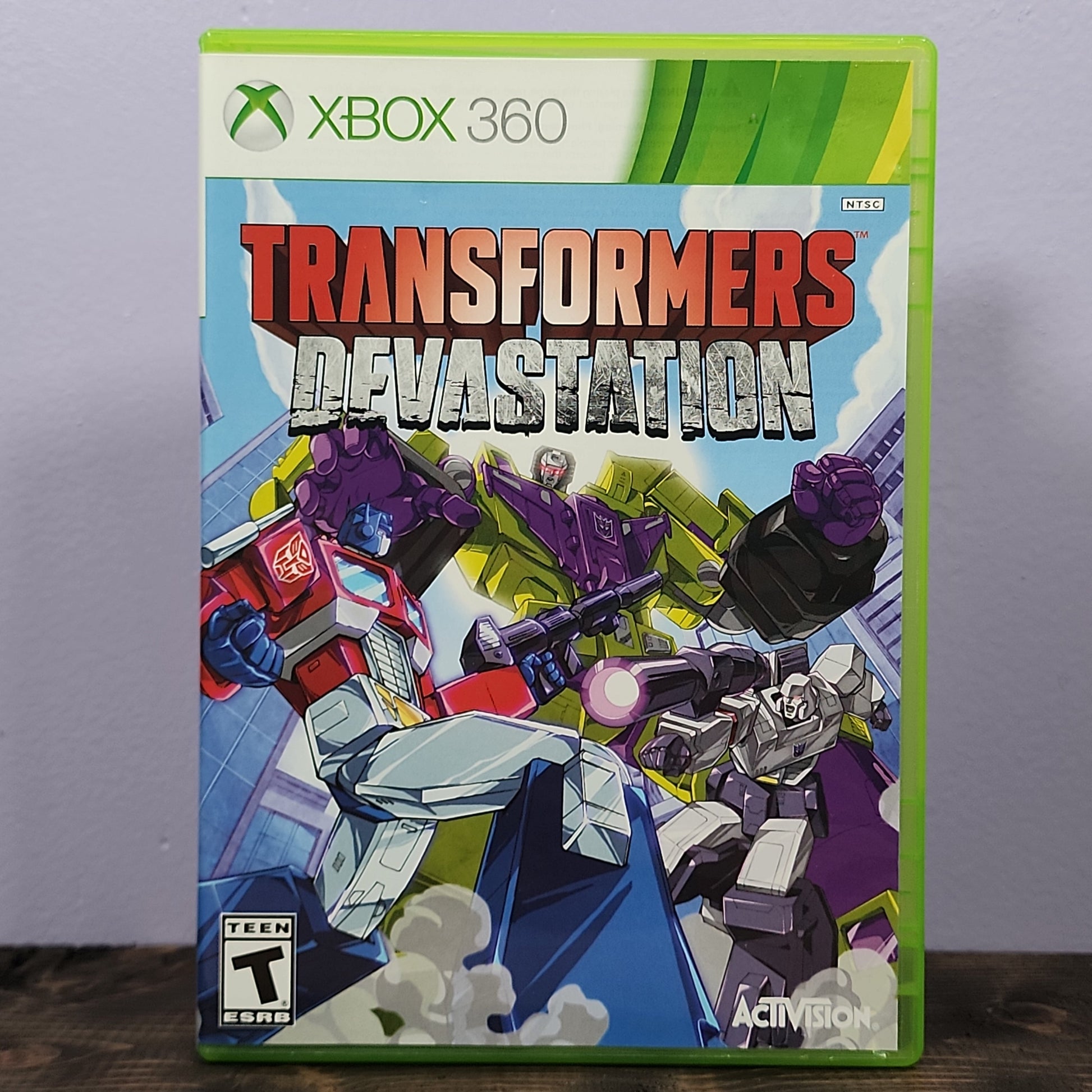 Xbox 360 - Transformers: Devastation Retrograde Collectibles Action, Activision, Adventure, Beat 'Em Up, CIB, PlatinumGames, Sci-Fi, T Rated, Transformers Series Preowned Video Game 