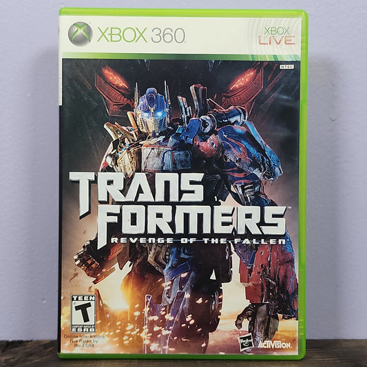 Xbox 360 - Transformers: Revenge of the Fallen Retrograde Collectibles Action, Activision, Adventure, Arcade, Beat 'Em Up, CIB, Hasbro, Luxoflux Inc, Sci-Fi, T Rated, Tran Preowned Video Game 