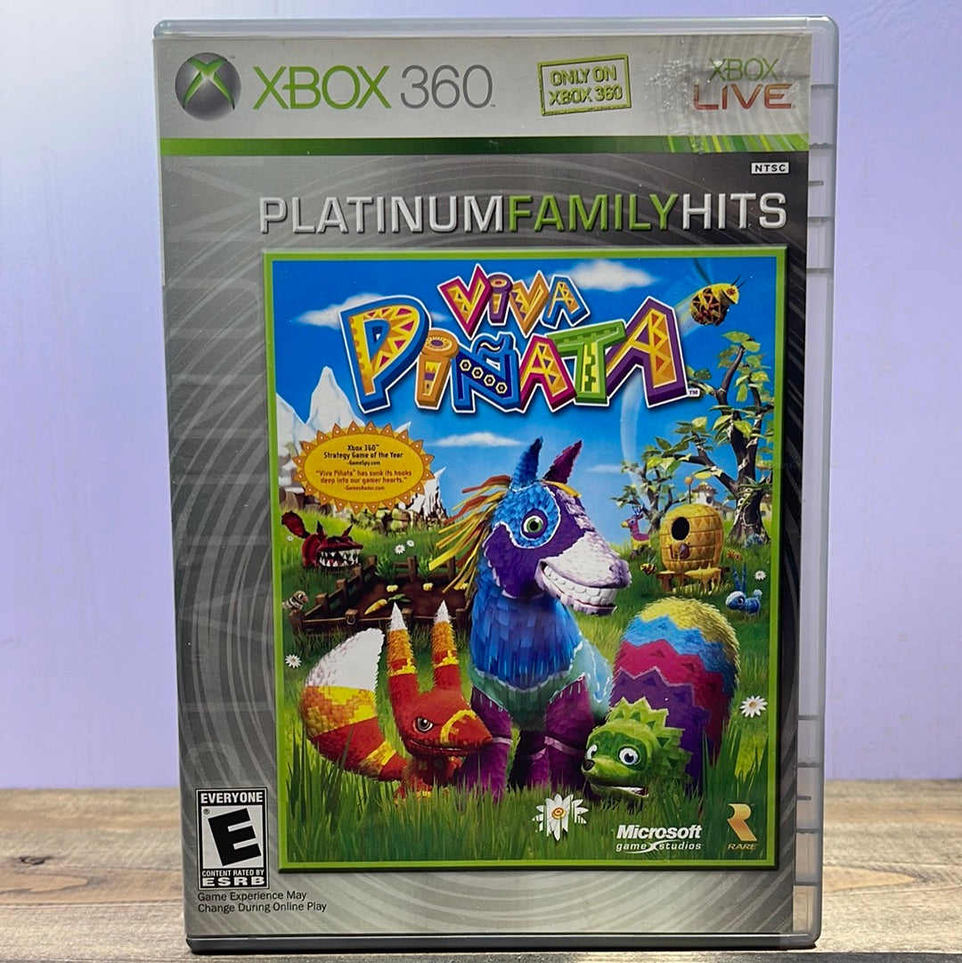 Xbox 360 - Viva Pinata [Platinum Family Hits] Retrograde Collectibles CIB, E Rated, Rare Ltd, Simulation, Virtual Pet, Viva Pinata, Xbox, Xbox 360 Preowned Video Game 
