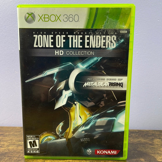 Xbox 360 - Zone of the Enders [HD Collection] Retrograde Collectibles CIB, Hack and Slash, Konami, M Rated, Microsoft, Sci-Fi, Third Person Shooter, Xbox, Xbox 360, Zone  Preowned Video Game 