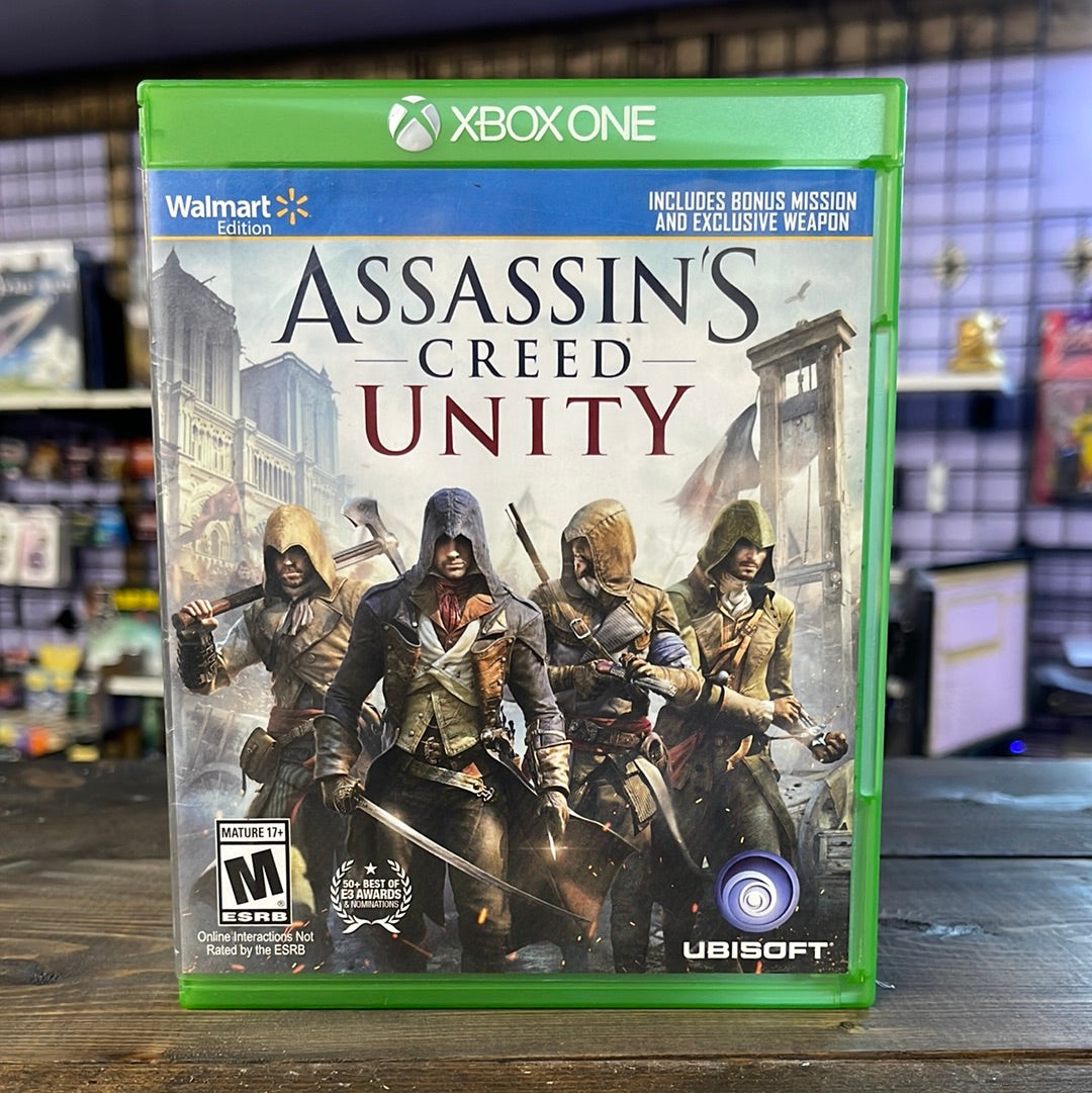 Xbox One - Assassin's Creed Unity Retrograde Collectibles Assassin, Assassin's Creed, CIB, Co-op, Open World, Parkour, Stealth, Ubisoft, Xbox One Preowned Video Game 