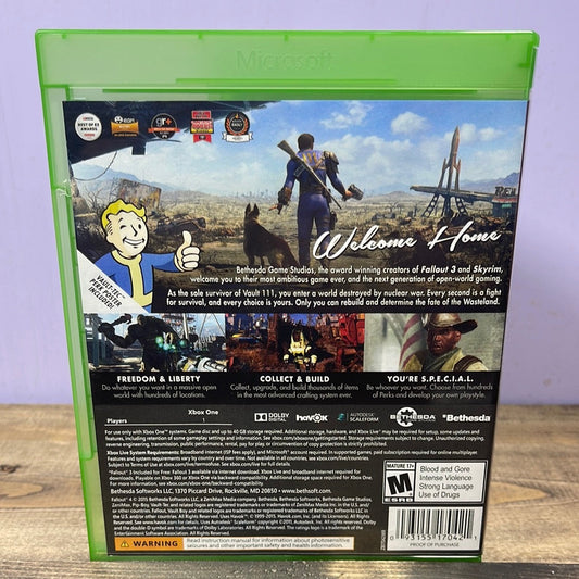 Xbox One - Fallout 4 Retrograde Collectibles Bethesda, CIB, Fallout, FPS, RPG, Survival, Xbox Preowned Video Game 