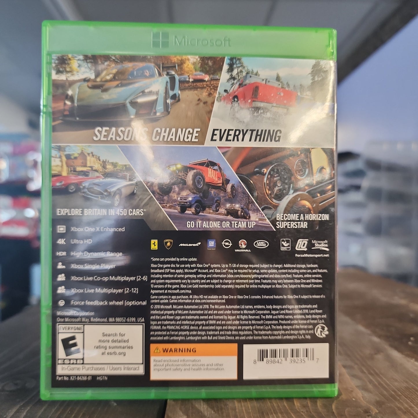 Xbox One - Forza Horizon 4 Retrograde Collectibles CIB, Forza, Forza Series, Microsoft Studios, Open World, Racing, Turn 10, Xbox One Preowned Video Game 