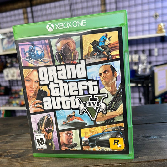 Xbox One - Grand Theft Auto V Retrograde Collectibles Action, CIB, Crime, Grand Theft Auto, Grand Theft Auto Series, GTA, Multiplayer, Open World, Rocksta Preowned Video Game