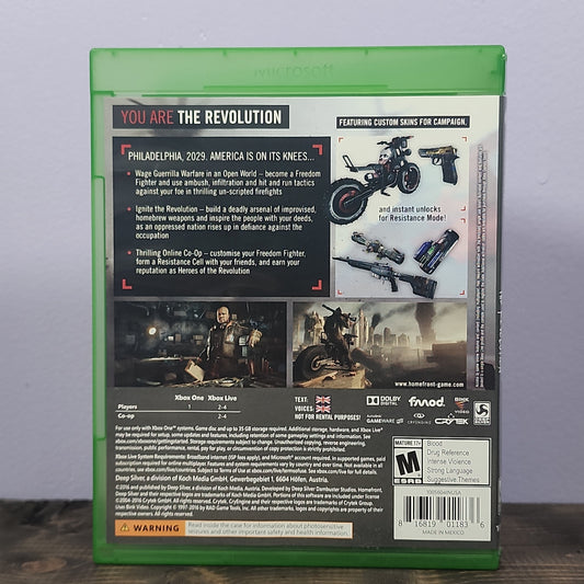 Xbox One - Homefront: The Revolution Retrograde Collectibles CIB, Dystopian, Homefront, M Rated, Microsoft, Xbox One Preowned Video Game 