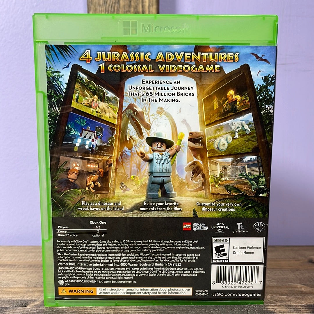 Lego shops jurassic world 2 xbox one