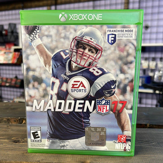 Xbox One - Madden 17 Retrograde Collectibles American Football, CIB, EA, EA Sports, Football, Madden, Rob Gronkowski, Sports, Xbox One Preowned Video Game 