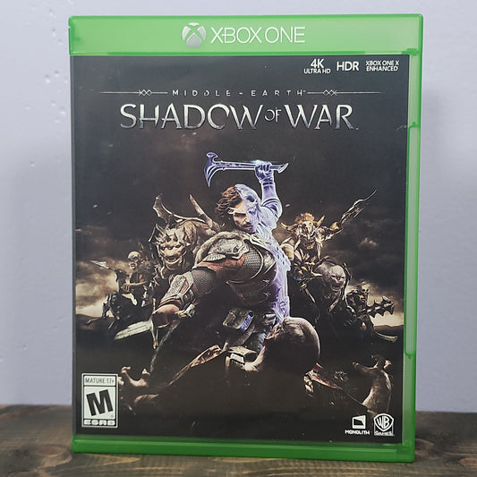 Xbox One - Middle Earth: Shadow of War Retrograde Collectibles Action, Adventure, CIB, Fantasy, Lord of the Rings, LotR, Middle Earth, Monolith Productions, Nemesi Preowned Video Game 