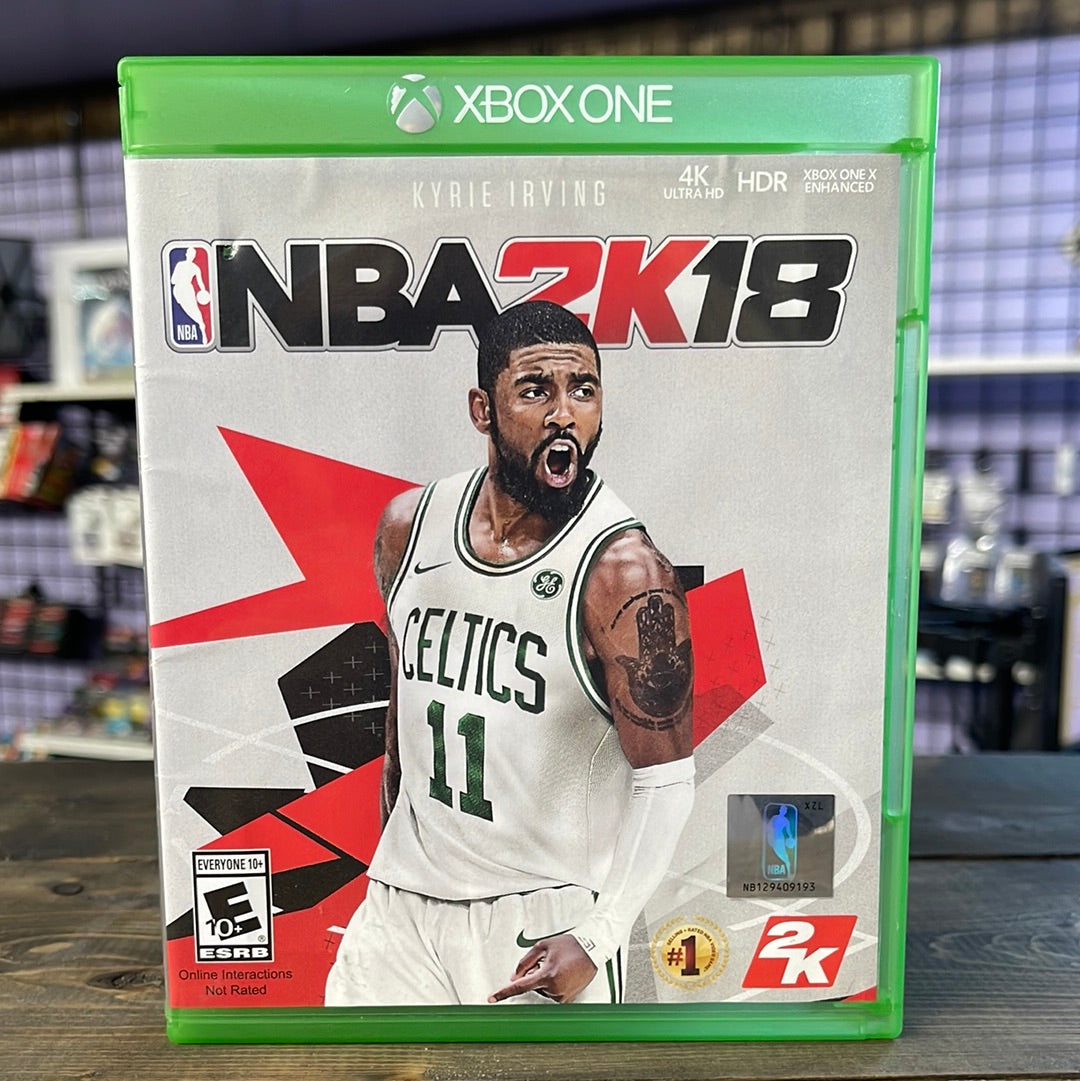 Xbox One - NBA 2K18 Retrograde Collectibles 2K Games, 2K Sports, CIB, Kyrie Irving, Sports, Take-Two Interactive, Visual Concepts, Xbox One Preowned Video Game 
