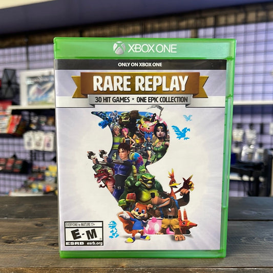 Xbox One - Rare Replay Retrograde Collectibles Action, adventure, CIB, Compilation, Microsoft Studios, Rare, Xbox One Preowned Video Game 