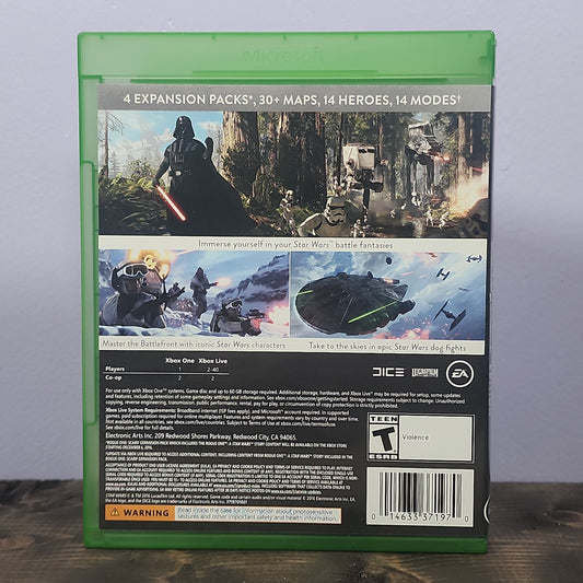 Xbox One - Star Wars Battlefront [Ultimate Edition] Retrograde Collectibles Battlefront Series, CIB, DICE, EA, First Person Shooter, FPS, Lucasfilm, Star Wars, T Rated Preowned Video Game 