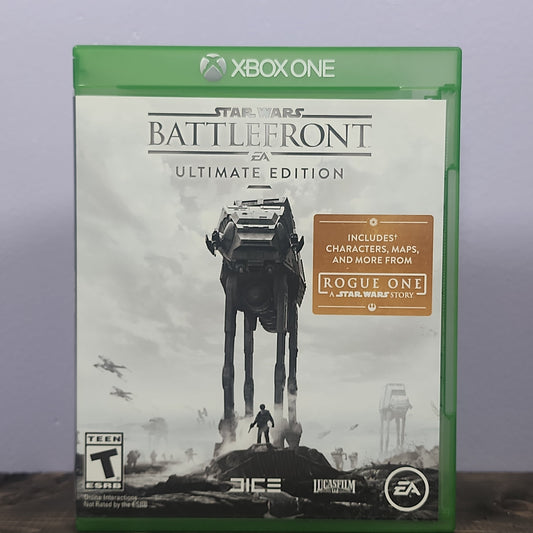 Xbox One - Star Wars Battlefront [Ultimate Edition] Retrograde Collectibles Battlefront Series, CIB, DICE, EA, First Person Shooter, FPS, Lucasfilm, Star Wars, T Rated Preowned Video Game 