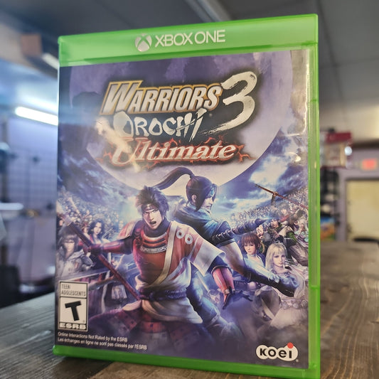 Xbox One - Warriors Orochi 3: Ultimate Retrograde Collectibles Action, adventure, Akihiro Yamada, CIB, Dynasty Warriors, Hack and Slash, Koei Tecmo, Musou, Strateg Preowned Video Game 