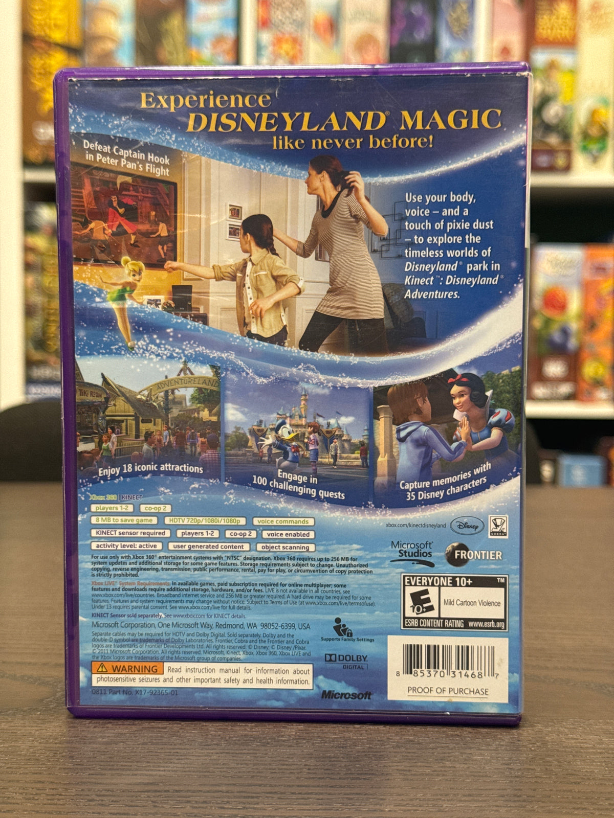 Xbox 360 - Kinect Disneyland Adventure