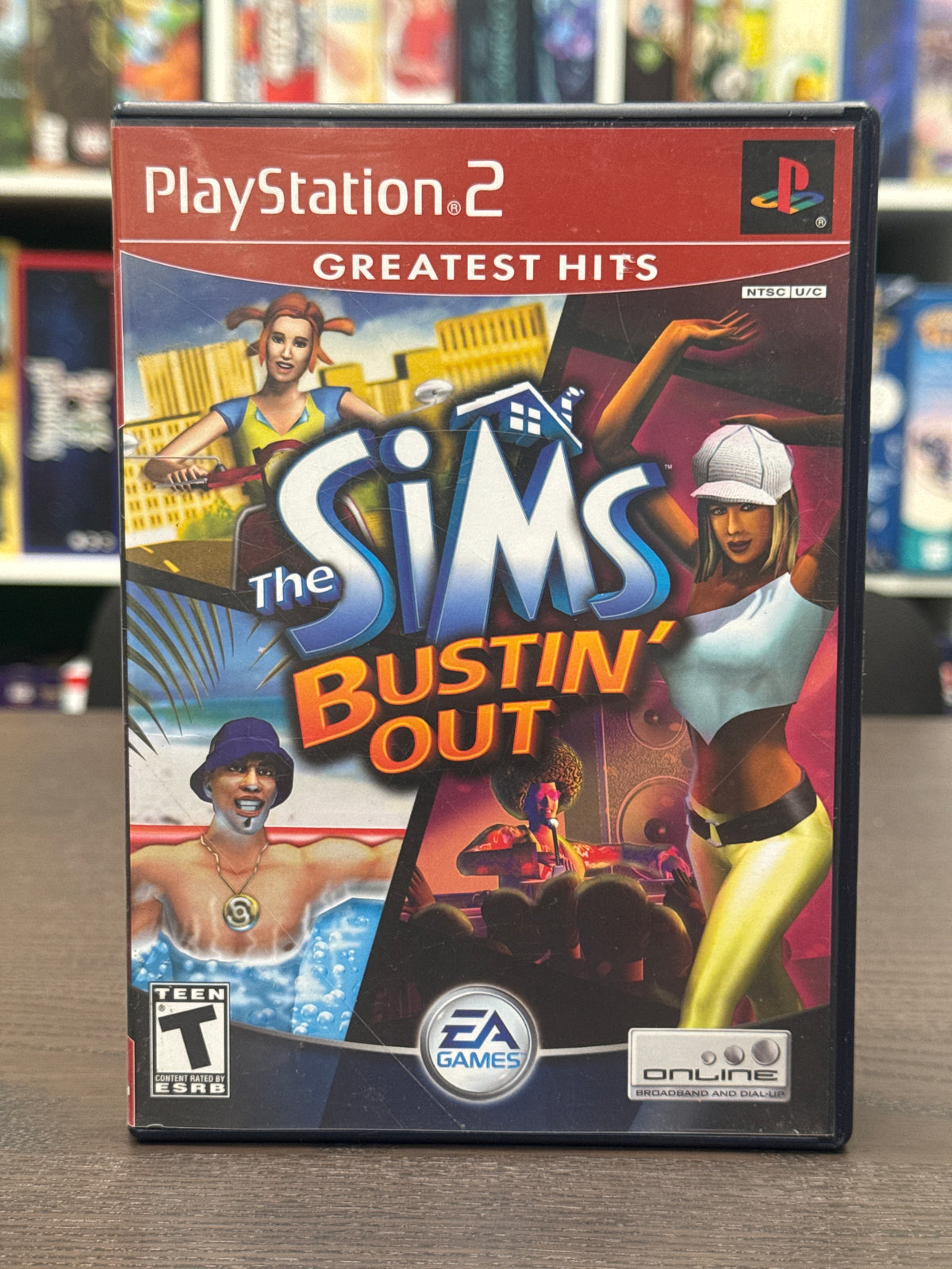 Playstation 2 - The Sims Bustin' Out