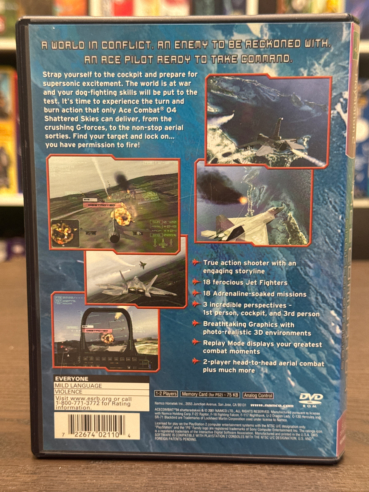 Playstation 2 - Ace Combat 04: Shattered Skies [Greatest Hits]