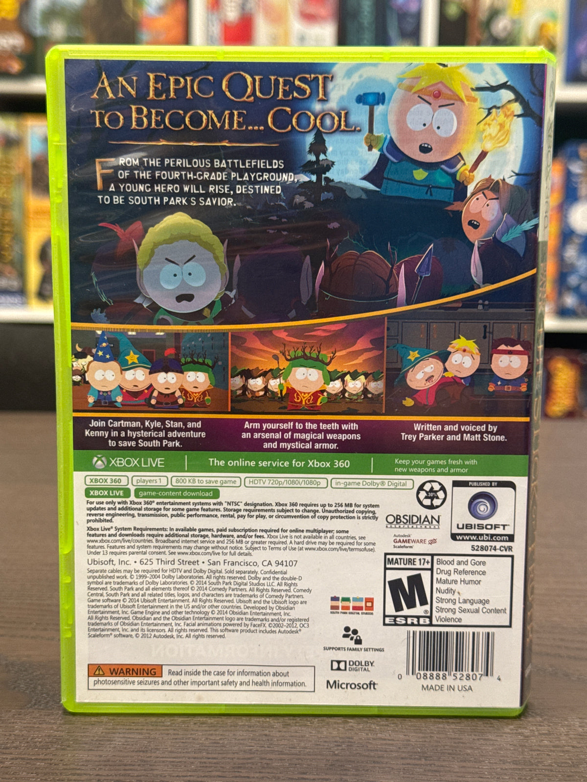 Xbox 360 - South Park The Stick Of Truth