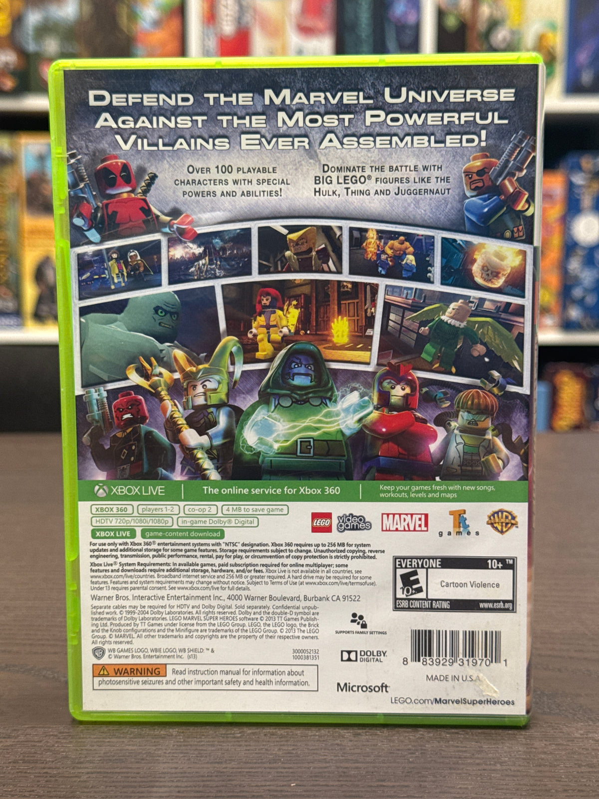 Xbox 360 - Lego Marvel Super Heroes