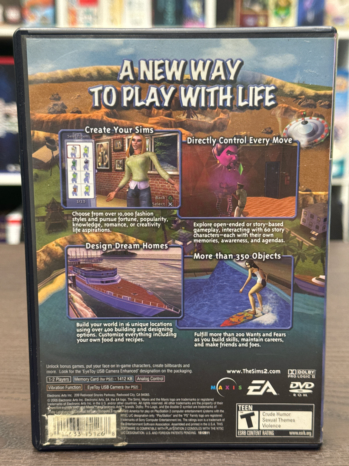 Playstation 2 - The Sims 2
