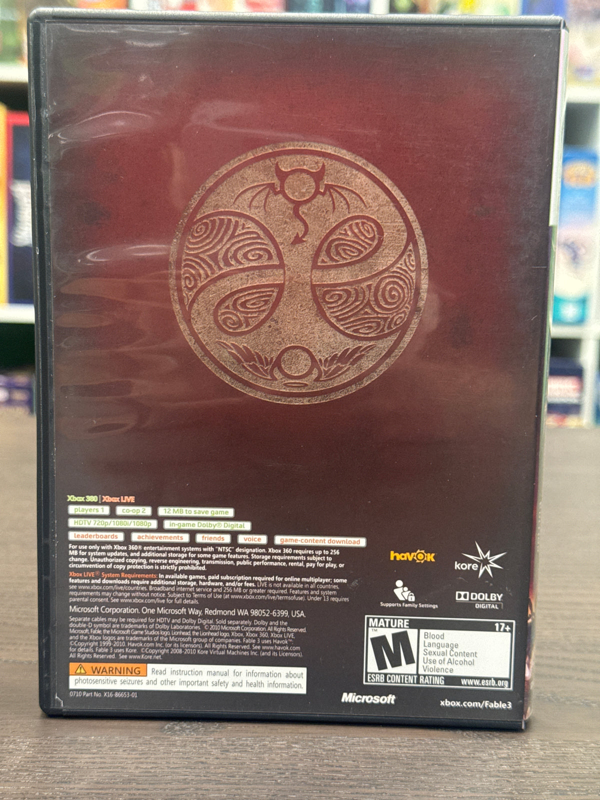 Xbox 360 - Fable III