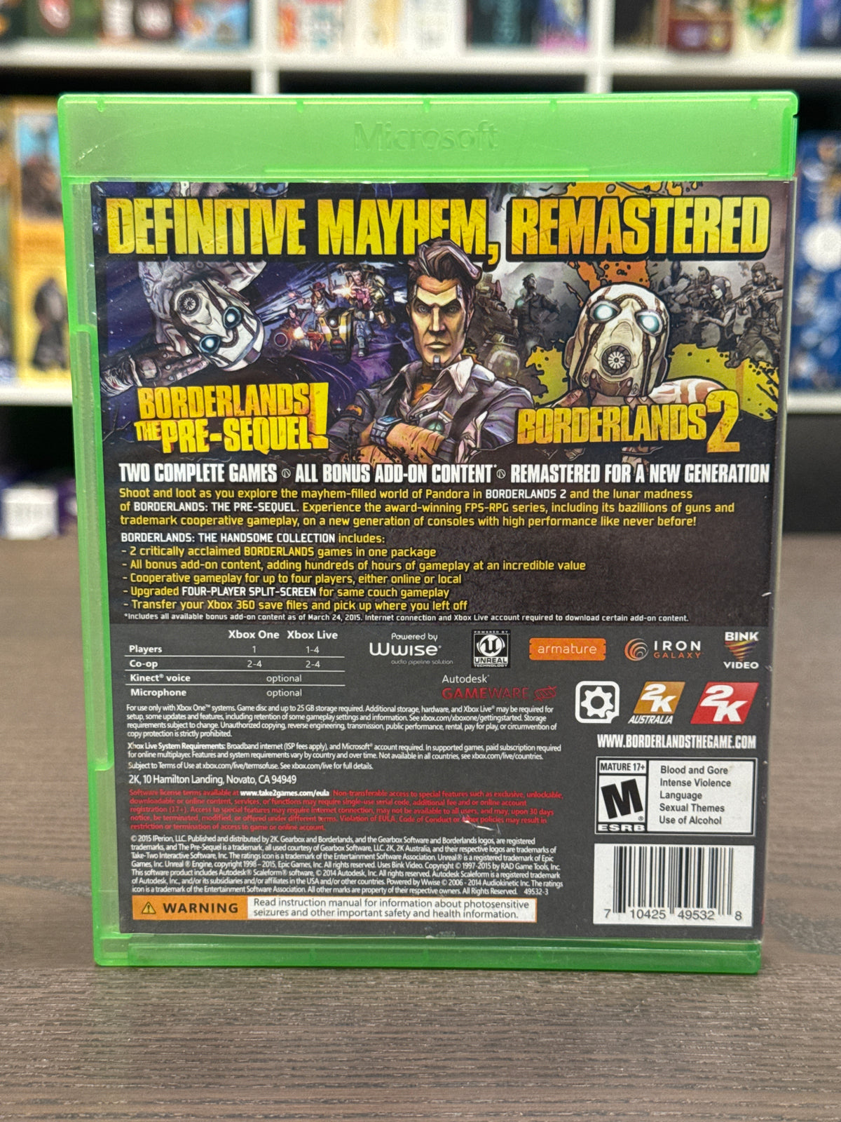 Xbox One - Borderlands - The Handsome Collection