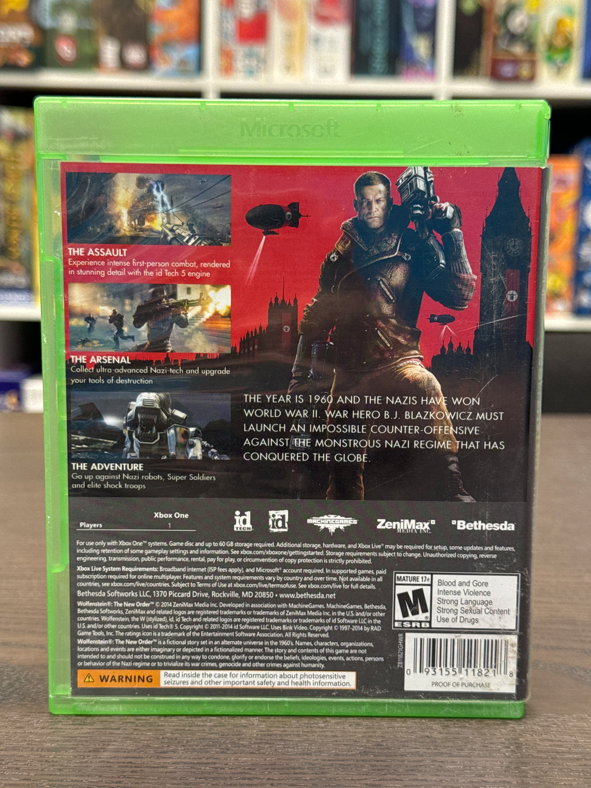 Xbox One - Wolfenstein The New Order