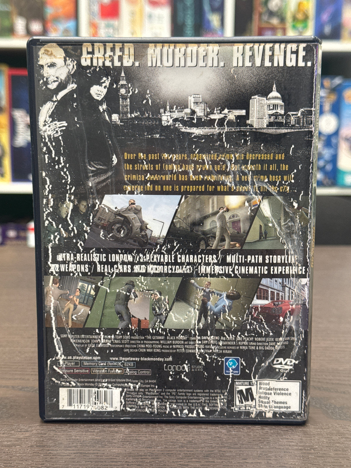 Playstation 2 - The Getaway Black Monday