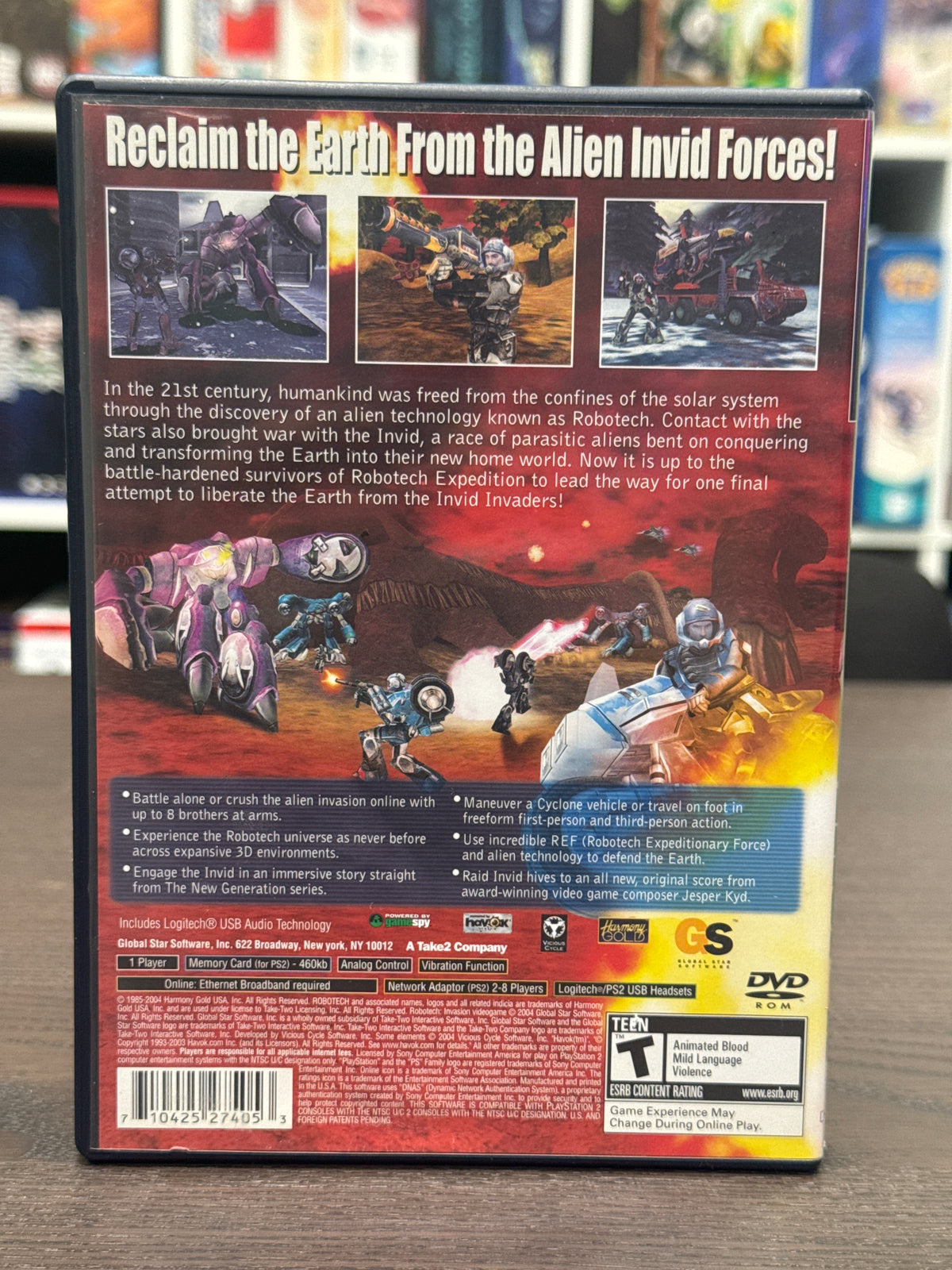 Playstation 2 - Robotech Invasion