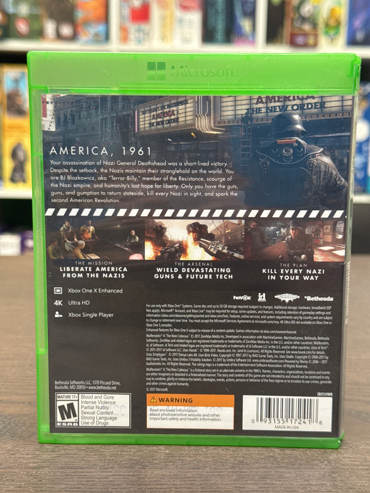 Xbox One - Wolfenstein II The New Colossus