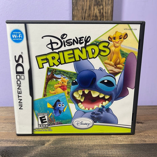 Nintendo DS - Disney Friends Retrograde Collectibles CIB, Cross-Over, Disney, Dory, E Rated, Mini-Games, Multiplayer, Nintendo DS, Pixar, Simba, Simulati Preowned Video Game 