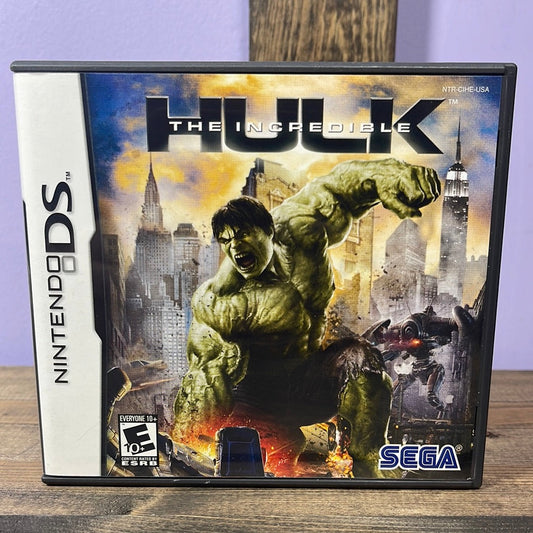 Nintendo DS - The Incredible Hulk Retrograde Collectibles Action, CIB, E10 Rated, Hero, Hulk, Marvel, Multiplayer, Nintendo DS, Sega Preowned Video Game 
