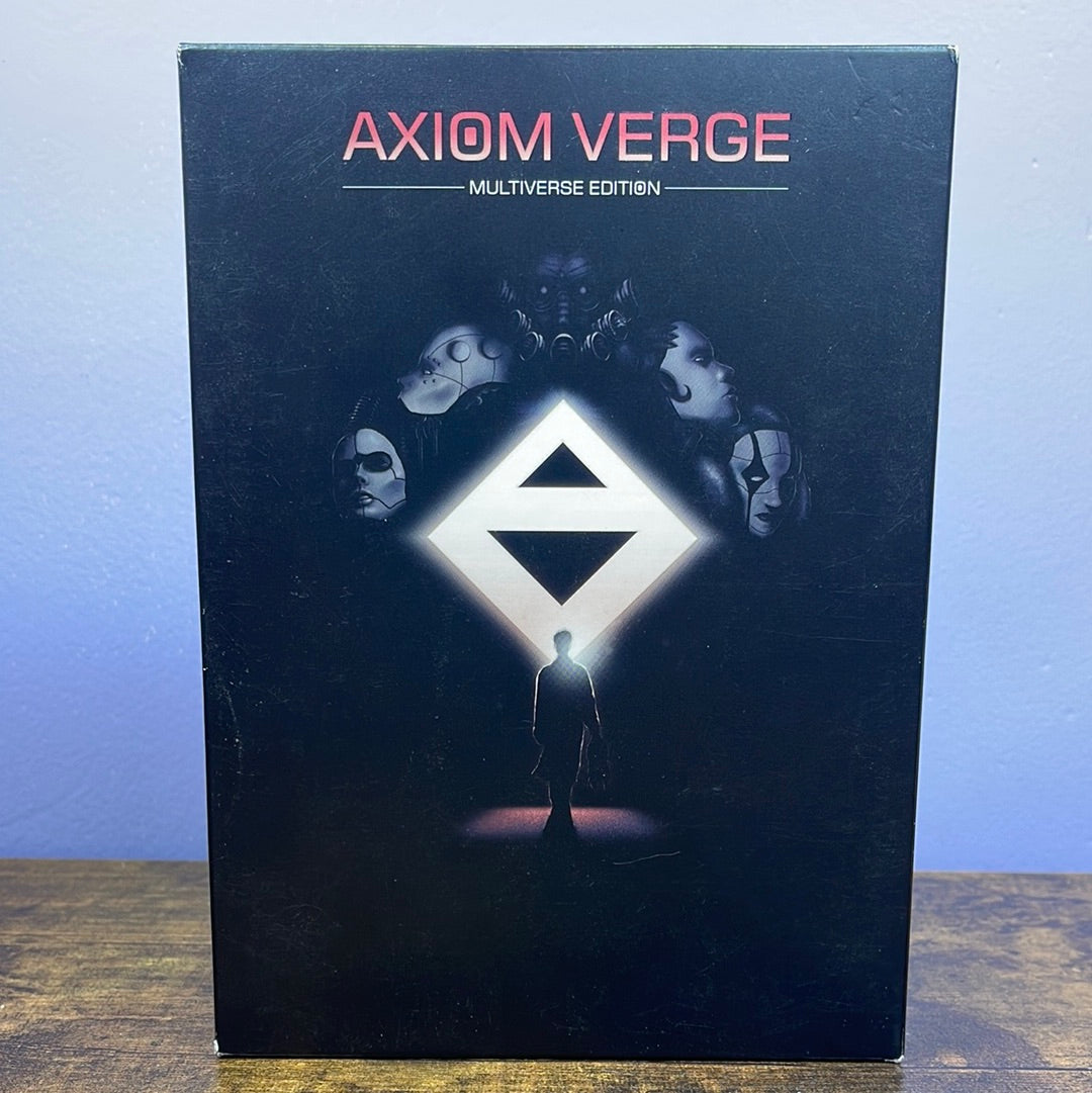 Nintendo Switch - Axiom Verge [Multiverse Edition] Retrograde Collectibles CIB, Limited Run, Metroidvania, Nintendo Switch, Platformer, Shooter, Side Scroller, Single Player,  Preowned Video Game 